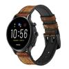 CA0487 Holy Bible 1611 King James Version Leather Smart Watch Band Strap for Fossil Hybrid Smartwatch Nate, Hybrid HR Latitude, Hybrid Smartwatch Machine Size (24mm) view 1