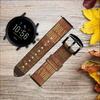 CA0487 Holy Bible 1611 King James Version Leather Smart Watch Band Strap for Fossil Hybrid Smartwatch Nate, Hybrid HR Latitude, Hybrid Smartwatch Machine Size (24mm) view 2