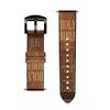 CA0487 Holy Bible 1611 King James Version Leather Smart Watch Band Strap for Fossil Hybrid Smartwatch Nate, Hybrid HR Latitude, Hybrid Smartwatch Machine Size (24mm) view 3