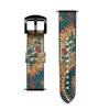 CA0824 Dragon Cloud Painting Leather Smart Watch Band Strap for Fossil Hybrid Smartwatch Nate, Hybrid HR Latitude, Hybrid Smartwatch Machine Size (24mm) view 3