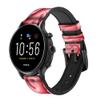 CA0042 Brain Leather Smart Watch Band Strap for Fossil Hybrid Smartwatch Nate, Hybrid HR Latitude, Hybrid Smartwatch Machine Size (24mm) view 1