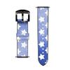CA0337 Star Pattern Leather & Silicone Smart Watch Band Strap for Fossil Mens Gen 5E 5 4 Sport, Hybrid Smartwatch HR Neutra, Collider, Womens Gen 5 Size (22mm) view 3