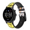CA0071 Tarot Sun Leather Smart Watch Band Strap for Fossil Hybrid Smartwatch Nate, Hybrid HR Latitude, Hybrid Smartwatch Machine Size (24mm) view 1