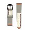 CA0594 FM AM Wooden Receiver Graphic Leather Smart Watch Band Strap for Fossil Womens Gen 5E, Womens Gen 4, Hybrid Smartwatch HR Charter Size (18mm) view 3