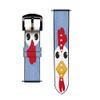 CA0638 Chicken Cartoon Leather Smart Watch Band Strap for Fossil Hybrid Smartwatch Nate, Hybrid HR Latitude, Hybrid Smartwatch Machine Size (24mm) view 3