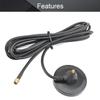 Othmro GSM GPRS WCDMA Antenna 30dBi 800-960/1710-2170MHz 3G SMA Male Connector with 3 Meter RG58 Cable Magnetic Base Black view 4