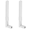 Othmro GSM GPRS WCDMA Antenna 3G 8dBi 700-2700MHz SMA Male Connector Omni Direction Foldable White 2Pcs view 1