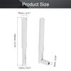 Othmro GSM GPRS WCDMA Antenna 3G 8dBi 700-2700MHz SMA Male Connector Omni Direction Foldable White 2Pcs view 2