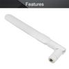 Othmro GSM GPRS WCDMA Antenna 3G 9dBi 780-960/1710-2700MHz SMA Male Connector Omni Direction Foldable White 1Pcs view 4