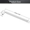 Othmro GSM GPRS WCDMA Antenna 3G 6dBi 700-2700MHz SMA Male Connector Omni Direction Foldable White 2Pcs view 3