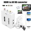 Arinda 1080P HDMI to AV Converter Female to Female Audio Video AV Adapter Converter Box for Television view 2