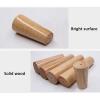 Mid-Century Modern Straight Tapered Solid Oak Furniture Legs,M8 Threaded Rod Sofa Legs Coffee Table Legs,6-70cm,for Bedside Table,Shoe Cabinet,Dressing Table,4pcs (8cm/3.1in) view 3