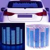 WONFAST Sound Music Beat Activated Car Sticker Equalizer Rhythm Blue Cube LED Flash Light Audio Voice Rhythm Lamp(90x25CM) view 2
