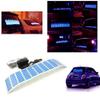 WONFAST Sound Music Beat Activated Car Sticker Equalizer Rhythm Blue Cube LED Flash Light Audio Voice Rhythm Lamp(90x25CM) view 3