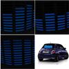 WONFAST Sound Music Beat Activated Car Sticker Equalizer Rhythm Blue Cube LED Flash Light Audio Voice Rhythm Lamp(90x25CM) view 4