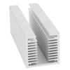 100 * 40 * 40MM Steady Aluminum Heat Sink U Type TO-3P Heat Cooling Fin Dense Tooth Heat Cooler Fin Thermal Conductivity Cooling Radiator view 3