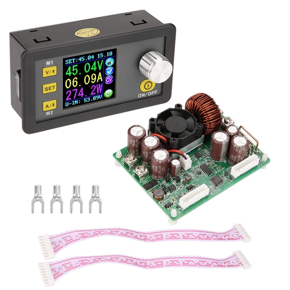 Jeanoko LCD Power Step-Down Module DPS3012/DPS5015/DPS5020 Adjustable Step-Down Regulated LCD Digital Power Supply Power Buck Module(DSP5020)