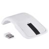 143 Wireless Mouse Folding Mouse Touch Mouse USB Mouse for Microsoft Mouse, Photoelectricity + Touch Scroll, Arc Mouse Mice with USB Receiver for PC/Laptop/MacBook/Smart TV(White) view 1