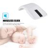 143 Wireless Mouse Folding Mouse Touch Mouse USB Mouse for Microsoft Mouse, Photoelectricity + Touch Scroll, Arc Mouse Mice with USB Receiver for PC/Laptop/MacBook/Smart TV(White) view 4