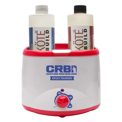 CRB Epoxy Bottle Warmer - Adjustable Temperature for Easy Pouring & Mixing of Epoxy and Glues, Fits 2-32oz Kits