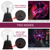 Gresus Novelty Toy 6 Inch Magic Plasma Ball - Touch & Sound Sensitive Interactive USB Powered Plasma Nebula Sphere Globe, Science Educational Gift for Decorations/Parties/Bedroom view 3