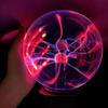 Gresus Novelty Toy 6 Inch Magic Plasma Ball - Touch & Sound Sensitive Interactive USB Powered Plasma Nebula Sphere Globe, Science Educational Gift for Decorations/Parties/Bedroom view 4