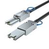 10Gtek SFF-8088 to SFF-8088 External Mini SAS HD Cable, 3G/6Gbps SAS2.0 26Pin Hybrid Cable Attached SCSI for Raid, DAS, and Servers, 100-Ohm, 1.5-m(4.9ft) view 1
