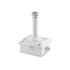 GEOVISION GV-Mount 105 Straight Tube and Junction Box, Ceiling Mount for Dome Camera view 1