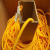 15 FT - 1/4" ID, YELLOW SPLIT LOOM,WIRE COVERING .3T. view 2