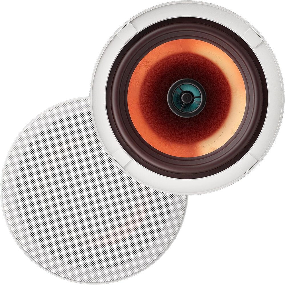 Herdio 6.5 Inch Bluetooth Ceiling Speakers, 300 Watts Flush Mount 2-Way Universal Home Speakers,1 Pair