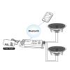 Herdio 6.5 Inch Bluetooth Ceiling Speakers, 300 Watts Flush Mount 2-Way Universal Home Speakers,1 Pair view 2