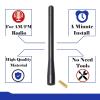Anina 4.7'' Car Short Antenna Mast for 2009-2018 Ford F150 Aluminium Alloy Truck Antenna for AM/FM Radio Reception Car Wash Proof view 2