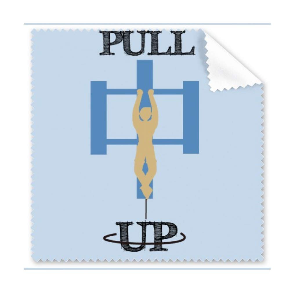 China Gym Pull Up Muscle Art Deco Gift Fashion Cleaning Cloth Phone Screen Glasses Cleaner 5pcs