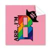 Eight Rainbow Pirate Hat Art Deco Gift Fashion Cleaning Cloth Phone Screen Glasses Cleaner 5pcs view 1