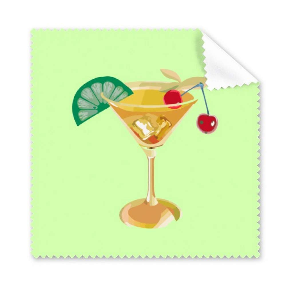 Decorative Fruit Juice Beautiful Cucoloris Cleaning Cloth Phone Screen Glasses Cleaner 5pcs