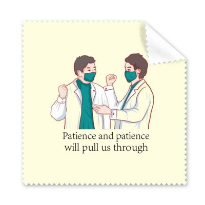 Doctors Discuss Communication Efforts Cleaning Cloth Phone Screen Glasses Cleaner 5pcs