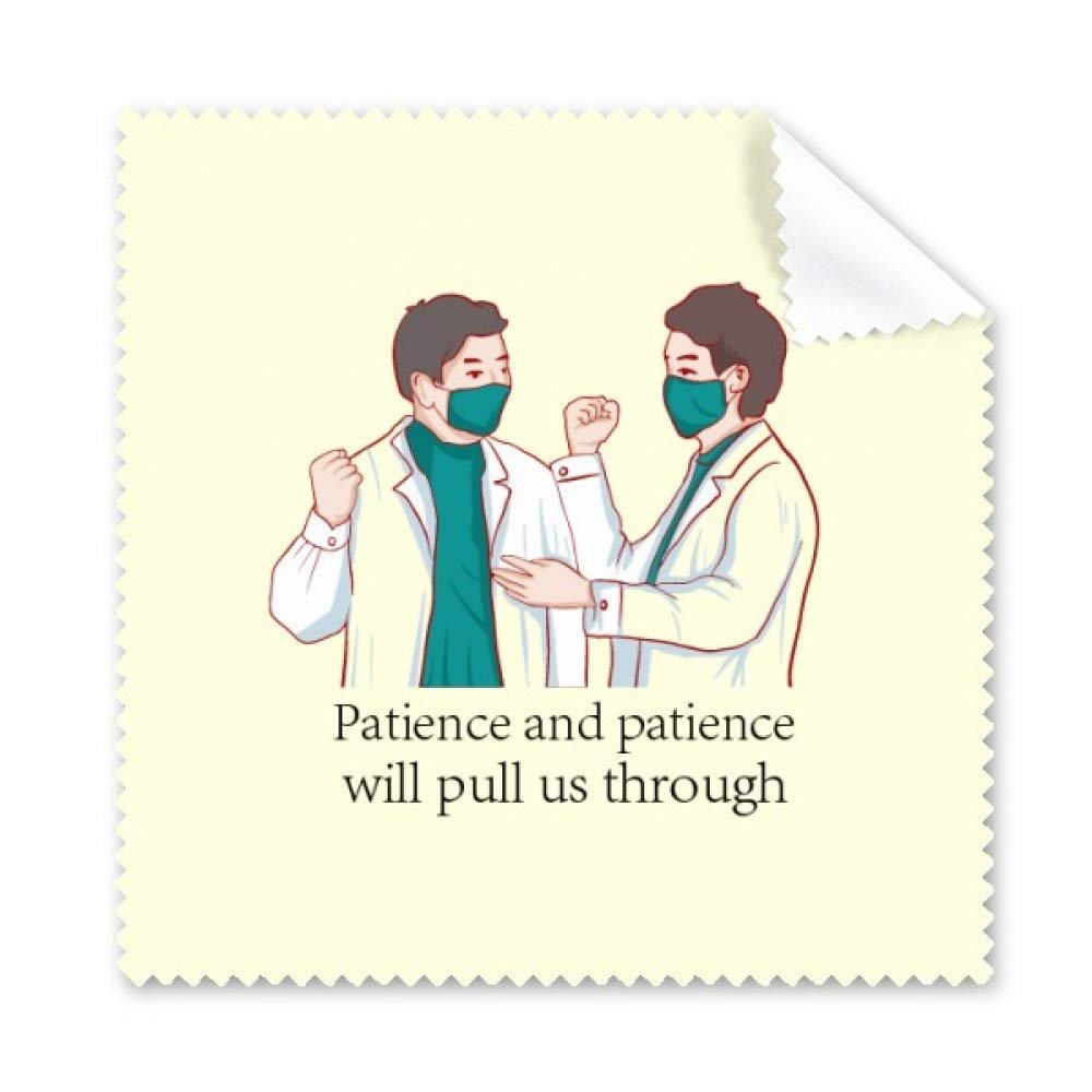 Doctors Discuss Communication Efforts Cleaning Cloth Phone Screen Glasses Cleaner 5pcs