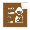 Care Women Injury Body Art Deco Gift Fashion Cleaning Cloth Phone Screen Glasses Cleaner 5pcs view 1