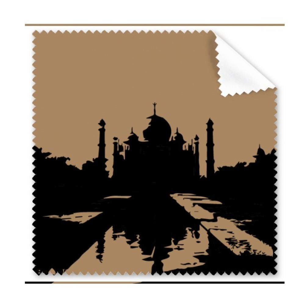 Ancient Buildings Taj Mahal Cleaning Cloth Phone Screen Glasses Cleaner 5pcs