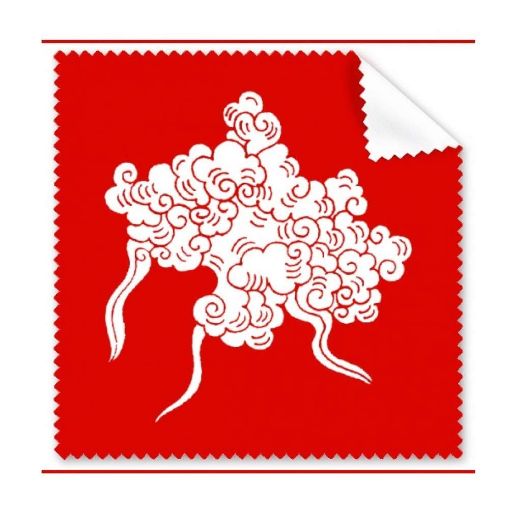 Beautiful Rich Flowers Art Deco Gift Fashion Cleaning Cloth Phone Screen Glasses Cleaner 5pcs