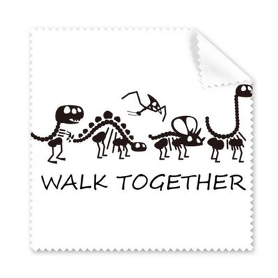 Bones Walk Friends Art Deco Gift Fashion Cleaning Cloth Phone Screen Glasses Cleaner 5pcs