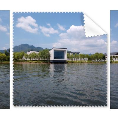 Lake View Mountain Architecture Cleaning Cloth Phone Screen Glasses Cleaner 5pcs