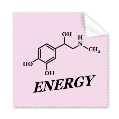 Energy Strength Structure Molecular Chemistry Cleaning Cloth Phone Screen Glasses Cleaner 5pcs