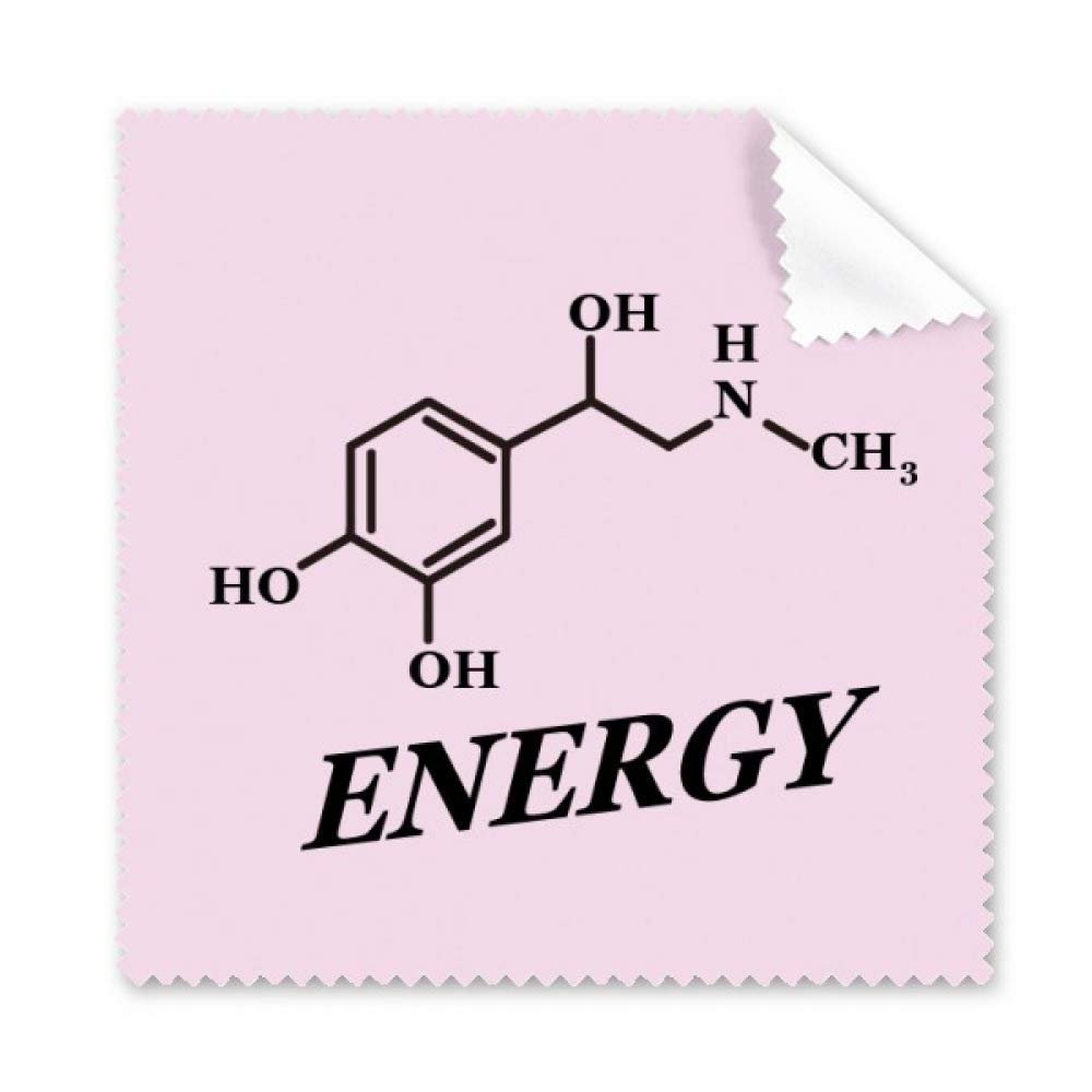 Energy Strength Structure Molecular Chemistry Cleaning Cloth Phone Screen Glasses Cleaner 5pcs