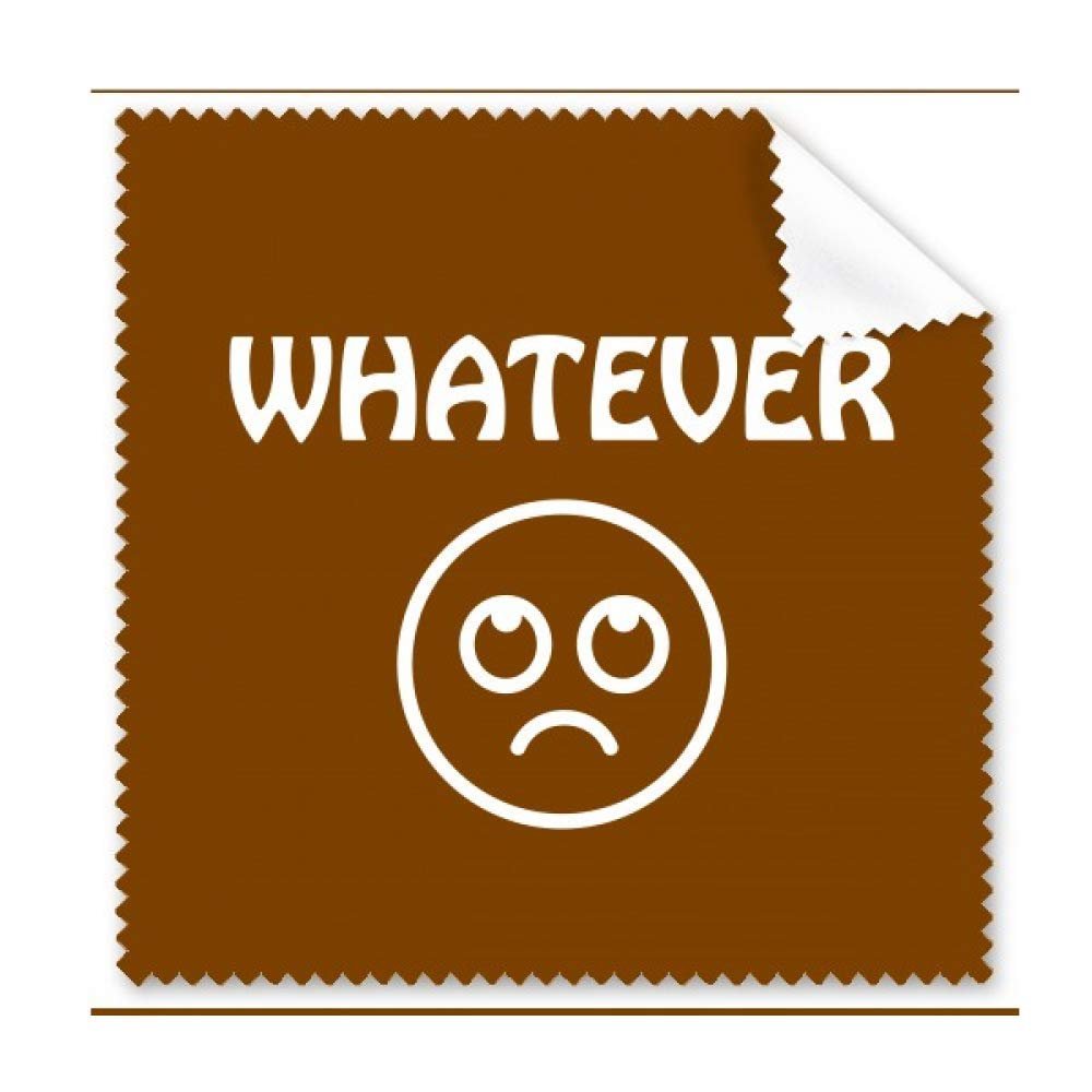 Expression Whatever Choice Influence Cleaning Cloth Phone Screen Glasses Cleaner 5pcs