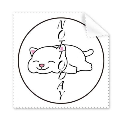 Cat Ears Refuse Socialize Cleaning Cloth Phone Screen Glasses Cleaner 5pcs