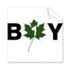 Boy Leaf Textual Posture Art Deco Gift Fashion Cleaning Cloth Phone Screen Glasses Cleaner 5pcs view 1