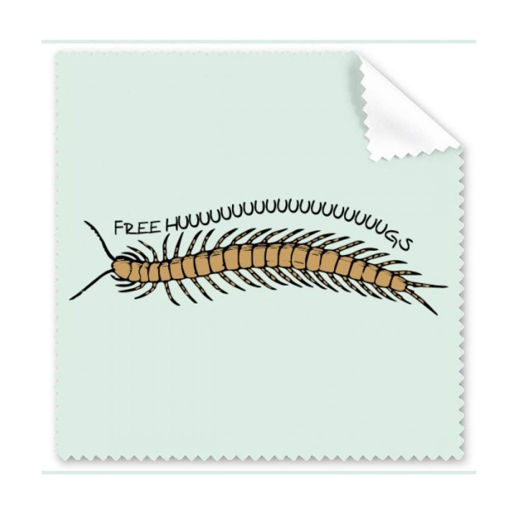 Centipede Leg Number Embrace Damage Cleaning Cloth Phone Screen Glasses Cleaner 5pcs