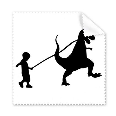 Children Rope Dinosaur Movement Cleaning Cloth Phone Screen Glasses Cleaner 5pcs