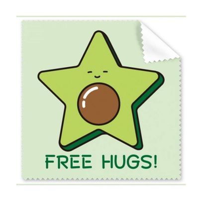 Avocado Pentagram Core Art Deco Gift Fashion Cleaning Cloth Phone Screen Glasses Cleaner 5pcs
